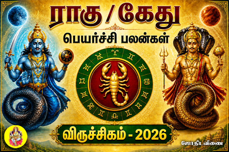ராகு / கேது பெயர்ச்சி பலன்கள் - 2026 - விருச்சிகம்